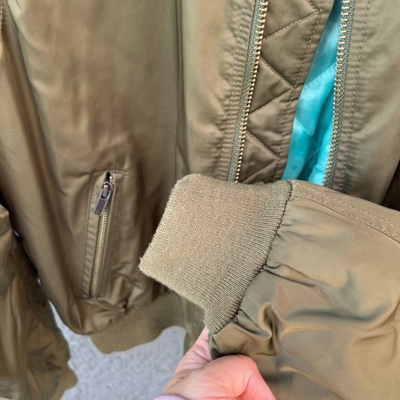 SOLD | GAP Satin Bomber Jacket | Women's Small - Picture 8 of 12